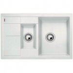 Мойка для кухни Blanco METRA 6S compact Silgranit белый  — фото 1 / 6