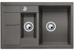 Мойка для кухни Blanco METRA 6S compact Silgranit темная скала — фото 1 / 5