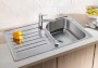Мойка для кухни Blanco LANTOS 45S-IF Compact нерж. сталь полированная