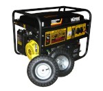 Электрогенератор HUTER DY6500LX + аккумулятор, колеса — фото 1 / 5