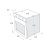 Газовый духовой шкаф Maunfeld MGOG 673W белый + белое стекло — фото 3 / 3
