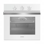 Газовый духовой шкаф Maunfeld MGOG 673W белый + белое стекло — фото 1 / 3