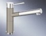 Смеситель Blanco ALTA-S Compact Silgranit хром/серый беж