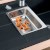 Мойка для кухни Blanco METRA 6S Compact Silgranit жемчужный — фото 4 / 10