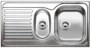 Мойка для кухни Blanco TIPO 6S Basic сталь матовая