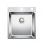 Мойка для кухни Blanco Andano 400-IF/A нерж. сталь зеркальная полировка с клапаном-автоматом