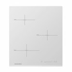 Варочная панель электрическая Maunfeld MVI 45.3HZ.3BT WH индукционная — фото 1 / 3