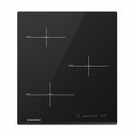 Варочная панель электрическая Maunfeld MVI 45.3HZ.3BT BK индукционная — фото 1 / 3