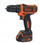 Дрель-шуруповерт Black & Decker BDCDD12K1B