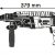 Перфоратор Bosch GBH 2-28 0611267500 — фото 3 / 4