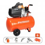 Компрессор PATRIOT EURO 50-260K + набор пневмоинструмента KIT5B — фото 1 / 4