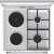 Комбинированная плита Gorenje K 6121 WG — фото 3 / 6