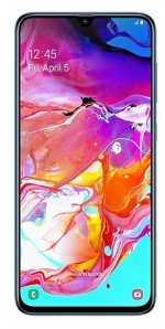 Смартфон Samsung Galaxy A70 (2019) 128Gb SM-A705FN Blue — фото 1 / 7