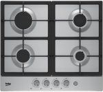 Варочная панель газовая BEKO HIAG 64235 SX — фото 1 / 5