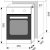 Духовой шкаф LEX EDM 4573 C IV LIGHT — фото 3 / 8