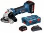 Угловая шлифмашина Bosch GWS 18-125 V-LI  L-Boxx
